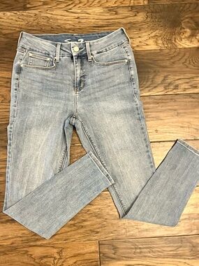 Seven 7 Light Blue Women's High-Rise Skinny Jeans